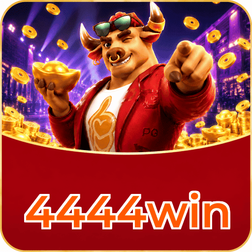 4444win Logo - Bônus com Rollover Justo